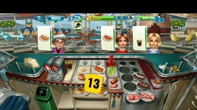 'Cooking Fever | Fast Food Court | 3 Stars⭐️⭐️⭐️ | Gameplay Walkthrough Level 13'