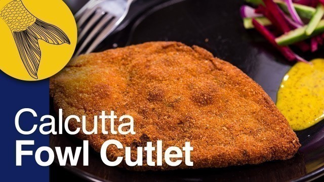 'Chicken Cutlet or Fowl Cutlet Recipe—Calcutta Style | Durga Pujo Special | Kolkata Street Food'