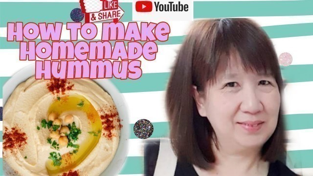 'How To Make Homemade Hummus | Lebanese Food'