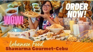 'Part 1: Lebanese Food Dining at Shawarma Gourmet-Cebu | New BYC love team reveal | Elizabeth Veloso'