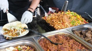 'Mexican Street Food on Grill. Tacos, Burritos and More. London'