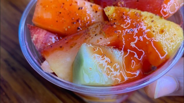 'Mexican Style Fruit Cups|| Mexican Street Food'