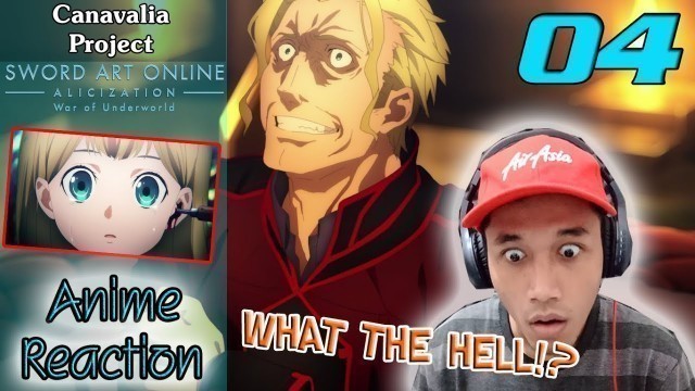 'Sword Art Online Alicization - War of Underworld EPISODE 4 Reaction 