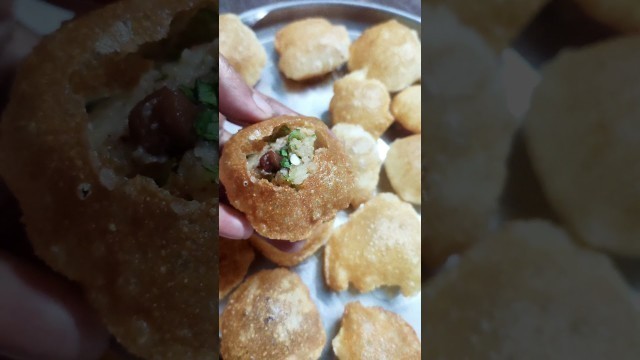 'GOLGAPPA| Kolkata Street Food | Amazing Pani Puri Indian Street Food Shorts /#fuchka'