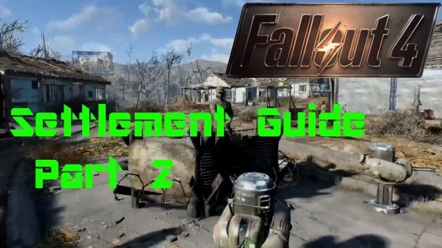 'Food Management- Fallout 4 Settlement Guide Part 2'