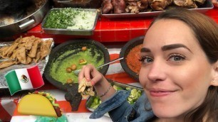 'Probando TODOS los TIPOS DE TACOS | Mexican street food MUKBANG | GLADYS SEARA'