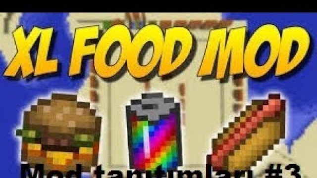 'Yeni yemekler geldi ! /Minecraft mod tanıtımları #3'