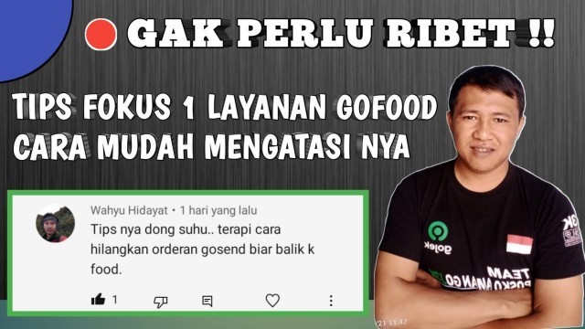 'Cara cepat kembalikan akun prioritas gofood || dari gosend ke gofood'