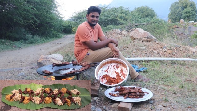 'Tawa Fish Tamil | Greens Mixed | Village Cooking | Youngster Food Factory'