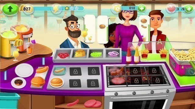 'Food Court Cooking - Fast Food Mall Fever Android Gameplay #1'