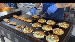 'BIRRIA QUESA TACOS | The Best Street Tacos | Blackstone 36\" Griddle Tacos |  Quesabirria Tacos'