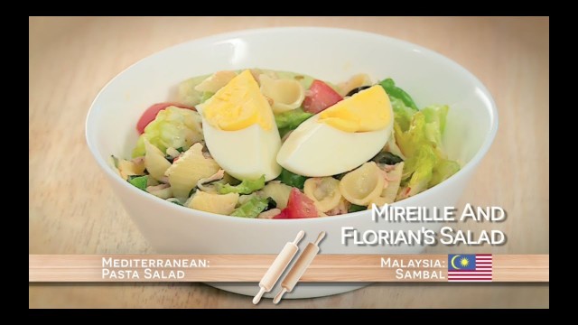 'Mireille & Florian\'s Salad | Food Flip | Food Network Asia'