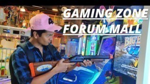 'GAMING ZONE OF FORUM MALL || FORUM MALL FOOD COURT || KUKATPALLY HYDERABAD || #forummall#rai_macha'