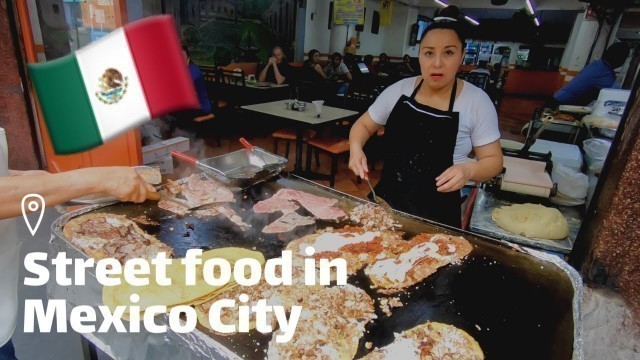 'Mexican Street Food in Mexico City! - Al Pastor Tacos, Huaraches, and More!'