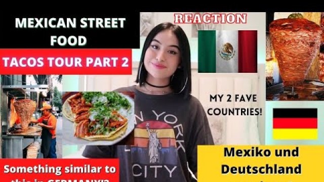 'MEXICAN Street Food Tacos Tour PART 2 // Uniting my 2 Fave Countries!