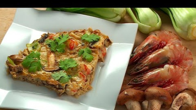 'Shrimp Paste Frittata | Food Flip | Food Network Asia'