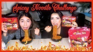 'SPICY NOODLE CHALLENGE WHILE PREGNANT*** 30 WEEKS PREGNANT ***'