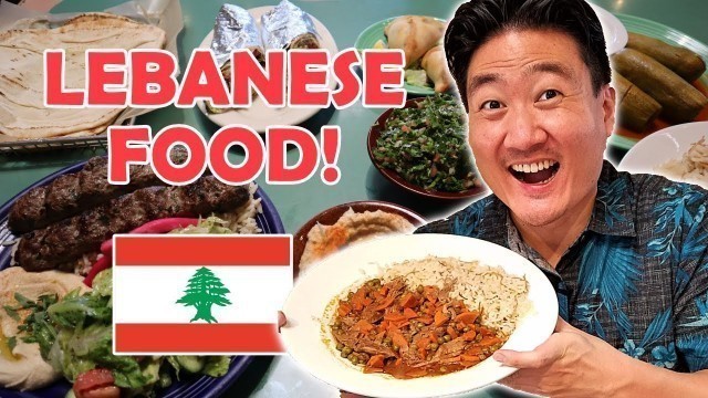 'Trying LEBANESE FOOD for the First Time (What is Lebanese Cuisine Like?)'