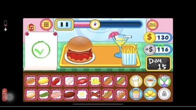 'Food Court Fever: Hamburger #1 |All level game ios/android full play'