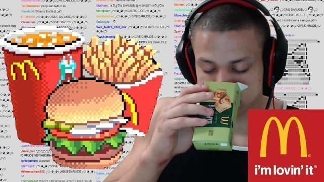 'TYLER1 MCDONALDS FOOD REVIEW'