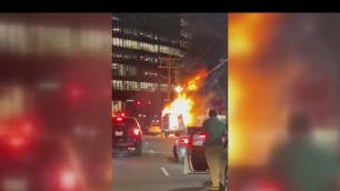 'RAW: Food truck explodes in South End Charlotte'