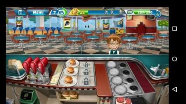 'Cooking Fever Gameplay - Fast Food Court - Level 2 ~ By Mobile Games Tips'