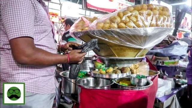 'KOLKATA LOVES PUCHKA♥️ BULLET phuchka, SCHEZWAN fuchka, CHOCOLATE &more | Indian Street Food Tour'