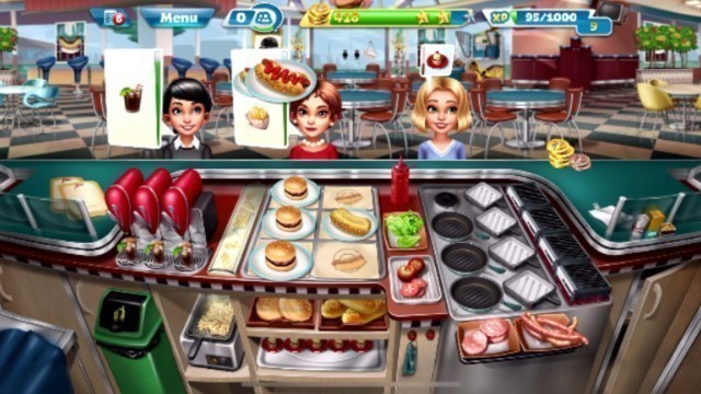 'Cooking Fever Gameplay Walkthrough Fast Food Court Level 21 25 #cooking'