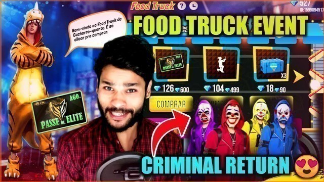 'NEXT MAGIC CUBE BUNDLE | CRIMINAL INCUBATOR RETURN | FOOD TRUCK EVENT REVIEW & MORE | FREE FIRE| SG!'