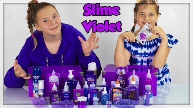 'NOURRITURE VIOLETTE ou SLIME VIOLET? 24H CHALLENGE ou SLIME CHALLENGE? SWITCH UP !'