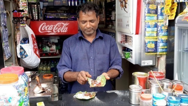 'Amazing Kolkata Sweet Pan | My Street Food'