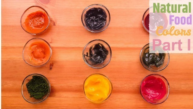 'Natural Food Colors Part I – Green, Purple, Pink - Tipps & Tricks'