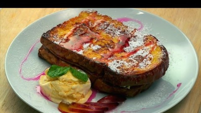 'Guava & Cream Cheese French Toast | Food Flip | Food Network Asia'