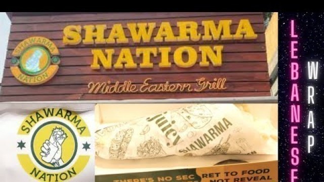 'Shawarma Nation||Best Falafel||Best Lebanese Food||Saltlake||Moroccan Falafel Wrap||Best Shawarma||'