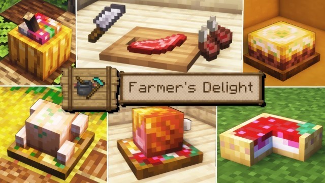 'Farmer\'s Delight (Full Showcase) | Best Food Mod?'