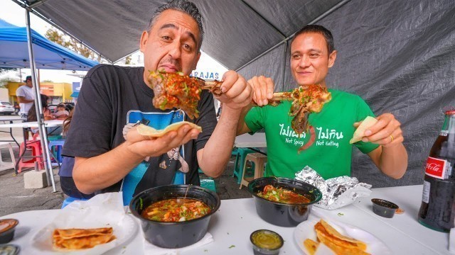 'Extreme MEXICAN STREET FOOD in Los Angeles!! 