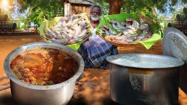 'Sankara FISH gravy with white rice for granny and grandpa\'s by Daddy Arumugam / Village food factory'