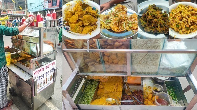 'Best Street Food 4 in 1 | Alur Dom | Bhel Puri | Chola | Jhal Muri | Street Food Suggest'