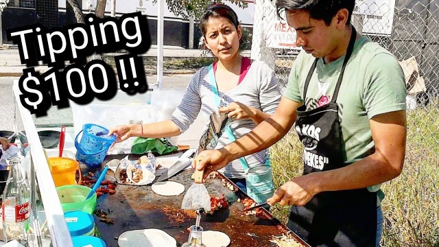 'Tipping $100 Dollars In MEXICO – The ULTIMATE Mexican Street Food – Money Sent From SUBSCRIBERS!!!'