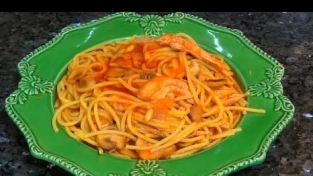 'Chicken Spaghetti - Lebanese Food'