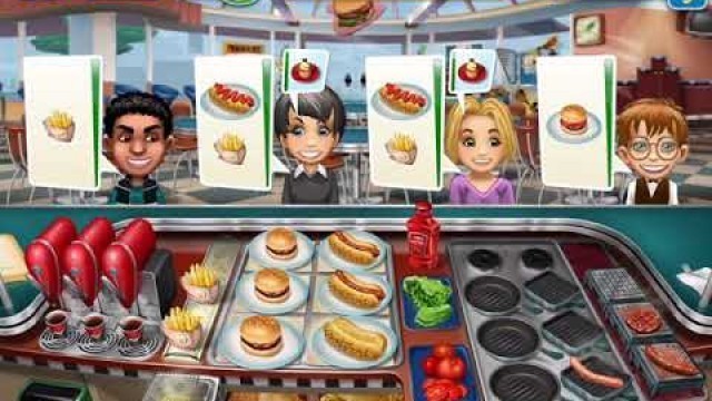 'Cooking Fever - Fast Food Court Level 36 - 40 Android & IOS Cooking Games Gameplay HD'