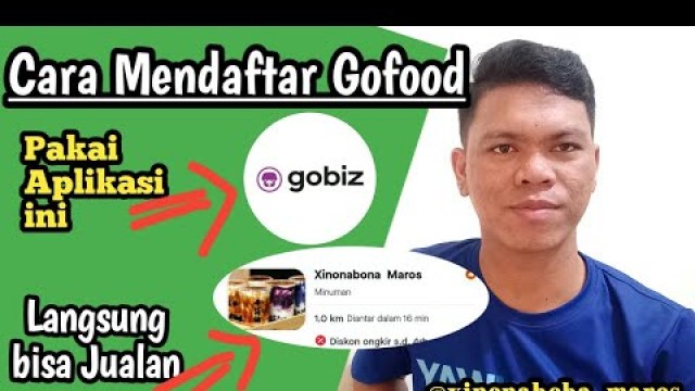 'cara daftar gofood di gojek| cara daftar gobiz terbaru'