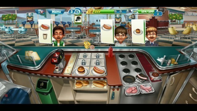 'Level 9 | Fast Food Court | Cooking Fever | Love of games'