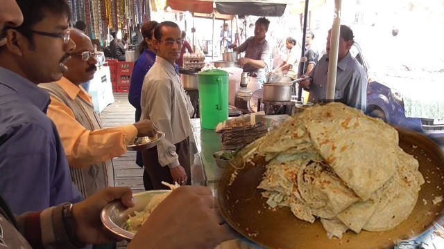 'Petai Big Paratha in Kolkata Street | Office People Enjoy The Food | India Street Food Online'