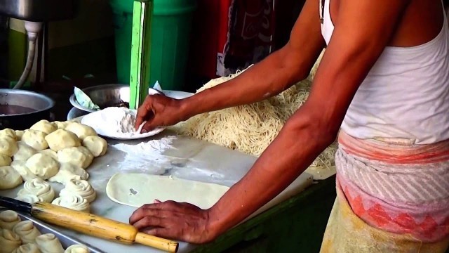 'Street Food Of Kolkata : Art Of Preparing The Famous Lachha Paratha | Street Foods Of India Kolkata'