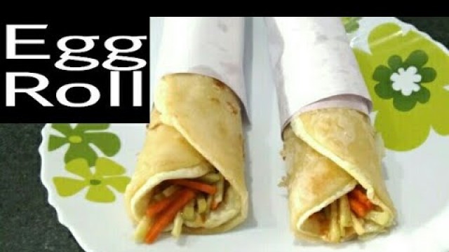 'Egg Rolls Bengali | Egg Roll Recipe | Homemade Kolkata Street Food'