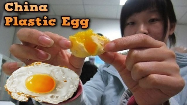 'CHINA PLASTIC EGG || China Made Artificial Plastic Egg || How to Identify Fake Chinese Eggs'