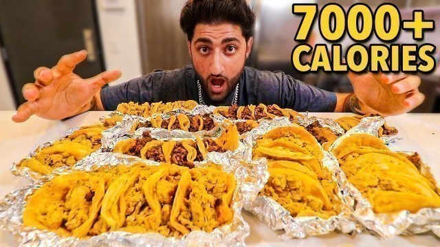 'Attempting To EAT 50 Mexican Street Tacos'