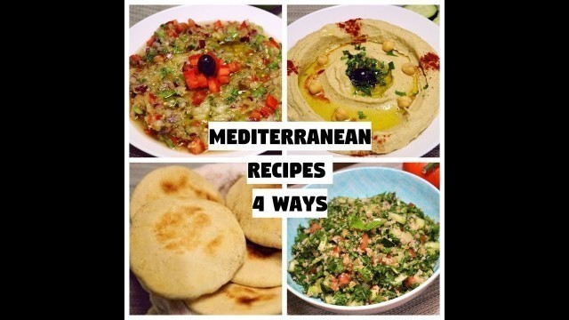 'Mediterranean recipes | Lebanese Food | Vegetarian Mediterranean food Recipes by Priyanka Rattawa'