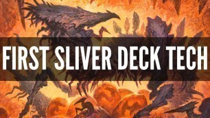 'Food Chain First Sliver | First Sliver Deck Tech | Up & Running | Playing With Power MTG'